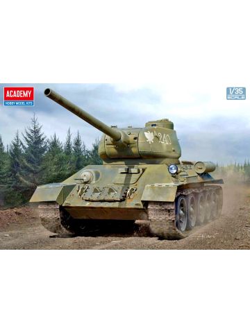 Academy 13554 Soviet T-34/85 'Ural Tank Factory No. 183' 1/35 Scale Model Kit