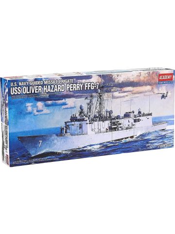 Academy 14102 US Frigate Oliver Hazard Perry 1/350 Scale Plastic Model Kit