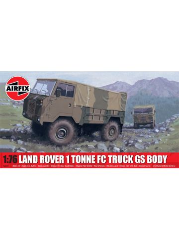 Airfix A02331 Land Rover 1 Tonne FC Truck G.S. Body 1/76 Scale Plastic Model Kit
