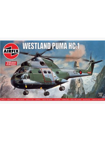 Airfix A03021V Westland Puma HC.1 1/72 Scale Plastic Model Kit