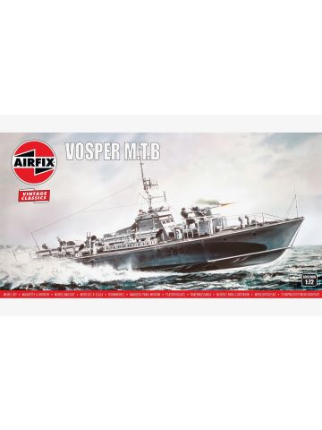 Airfix A05280V Vosper M.T.B 1/72 Scale Plastic Model Kit