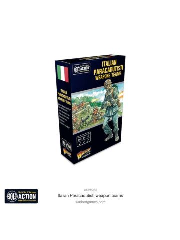 Bolt Action Italian Paracadutisti Weapons Teams
