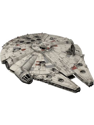 Lot of Two Bandai Star Wars Millennium Falcon Perfect Grade 1/72 Scale Kits