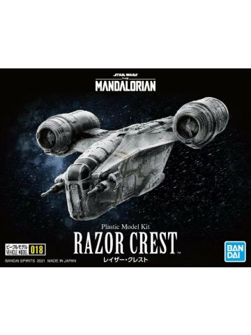 Bandai 2557091 Star Wars Mandalorian Razor Crest Scale Plastic Model Kit