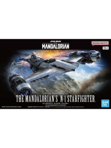 Bandai 2783949 Star Wars The Mandalorian's N-1 Starfighter 1/48 Scale Kit