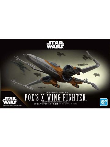 Bandai 2482315 Star Wars Poe's X-Wing 'The Rise of Skywalker' 1/72 Scale Kit