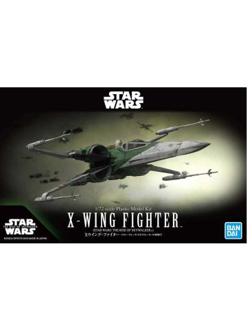 Bandai 2493970 Star Wars X-Wing 'The Rise of Skywalker' 1/72 Scale Model Kit
