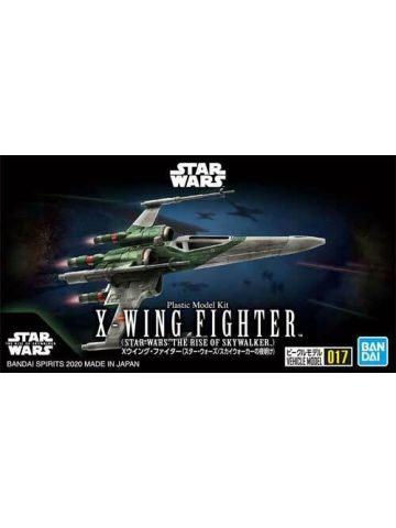 Bandai 2510640 Star Wars X-Wing Fighter Rise of Skywalker Scale Model Kit