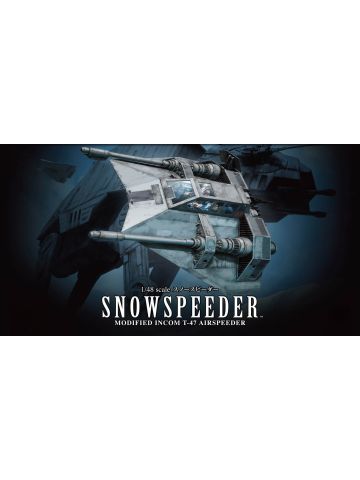 Bandai 2378867 Star Wars Snowspeeder 1/48 Scale Plastic Model Kit