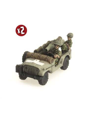 Fate of a Nation AIS120 Jeep (TOW) Platoon Gaming Miniatures