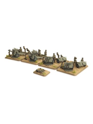 Fate of a Nation AISBX09 25pdr Artillery Battery Gaming Miniatures