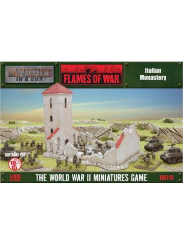 Battlefront BB115 Mediterranean Ruined Monastery Gaming Terrain