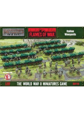 Battlefront BB116 Mediterranean Vineyards (2) Gaming Terrain