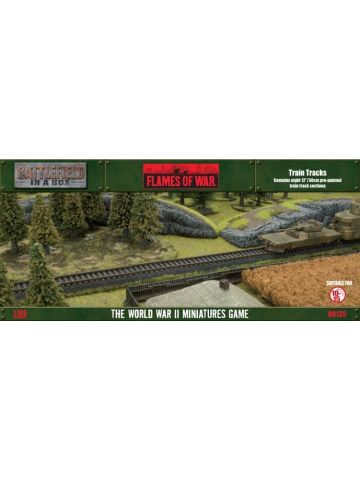 Battlefront BB135 Travel: Train Tracks (6 feet) Gaming Terrain