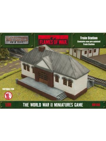 Battlefront BB136 Travel: Train Station (1) Gaming Terrain