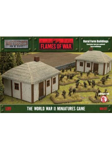 Battlefront BB137 Rural Farm Buildings Gaming Terrain