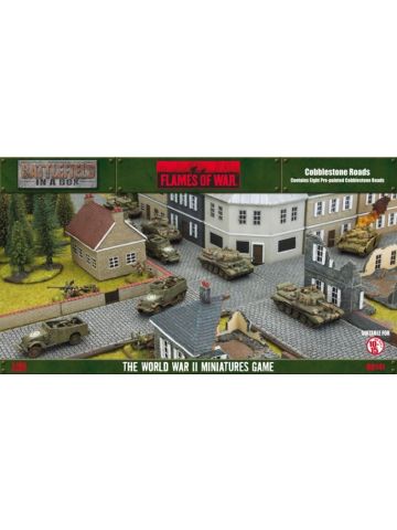Battlefront BB141 Travel: Cobblestone Roads (6) Gaming Terrain