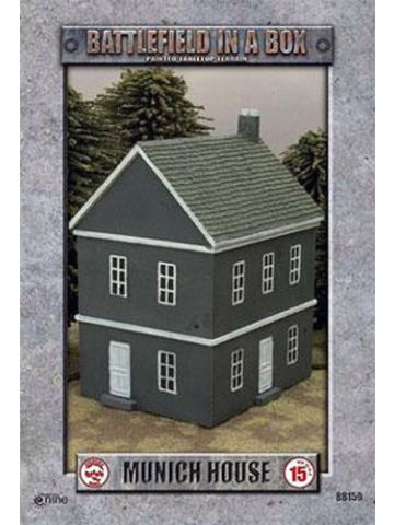 Battlefront BB159 European House Munich WWII 15mm Scale Gaming Miniature