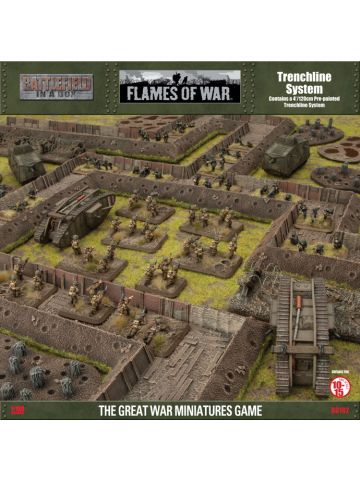 Battlefront BB182 Great War: Trenchline System (8) Gaming Terrain