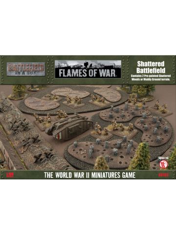 Battlefront BB183 Great War: Shattered Battlefield (10) Gaming Terrain
