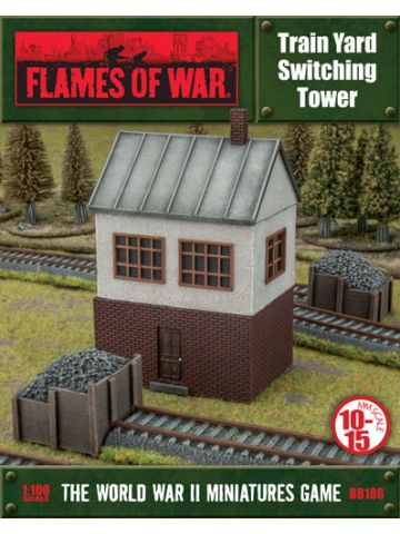 Battlefront BB186 Travel: Train Yard Switching Tower (1) Gaming Terrain
