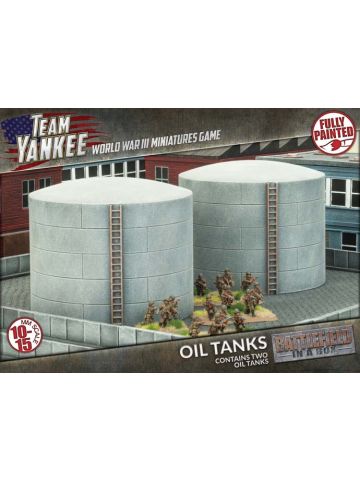 Battlefront BB190 Modern Oil Tanks (2) Gaming Terrain