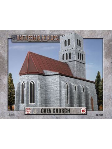 Battlefront BB208A Caen Church Assembled & Painted for Gaming Limited Edition