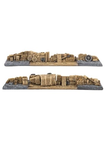 Battlefront BB250 Features: Street Barricades (2) Gaming Miniatures