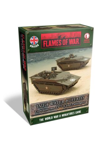Flames of War BBX26 LVT-4 Water Buffalos Gaming Miniatures