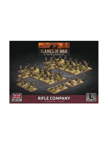 Flames of War BBX53 Rifle Company Plastic Gaming Miniatures