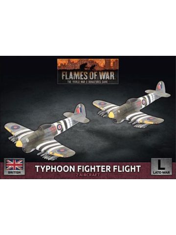 Flames of War BBX66 Typhoon Fighter Bomber Flight Plastic Gaming Miniatures