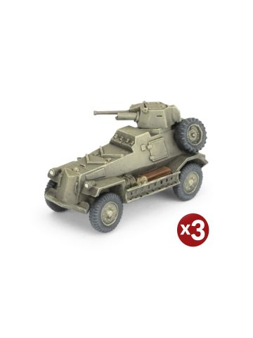 Flames of War BR304 Marmon-Herrington Armoured Car Troop (3 vehicles) Gaming Miniatures