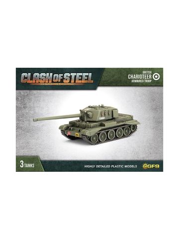 Clash of Steel CSB08 Charioteer Troop (3 Tanks) Plastic Gaming Miniatures