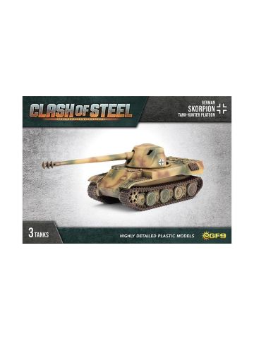 Clash of Steel CSG10 Skorpion G Platoon (3 Tank Hunters) Gaming Miniatures