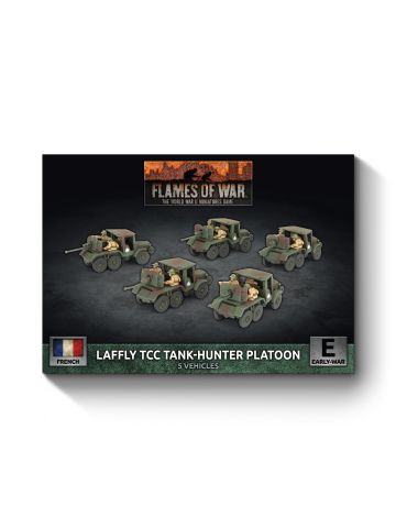 Flames of War FRX19 Laffly W15 TCC SP Anti-tank Platoon (5) Gaming Miniatures