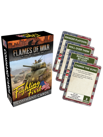 Flames of War Fighting First Command Cards (38)