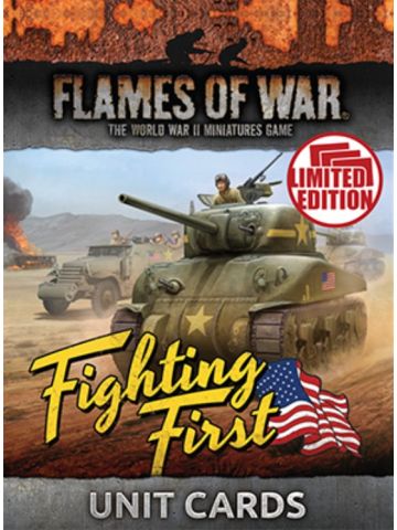 Flames of War Fighting First Unit Cards (29)