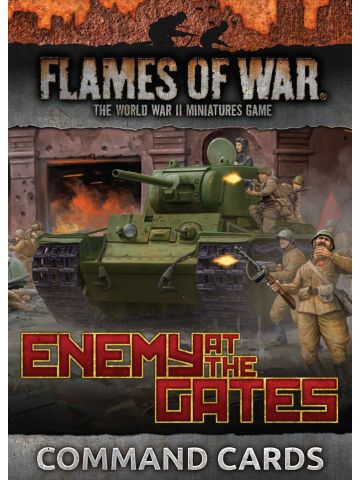 Flames of War Enemy at the Gates Command Cards (46)