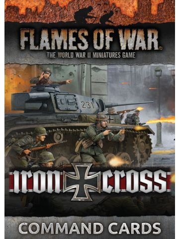 Flames of War Iron Cross Command Cards (48)
