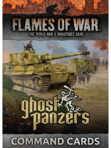 Flames of War Ghost Panzer Command Cards (46)