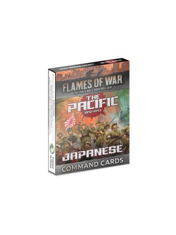 Flames of War FW258JC The Pacific: Japanese Command Cards (30 Cards)