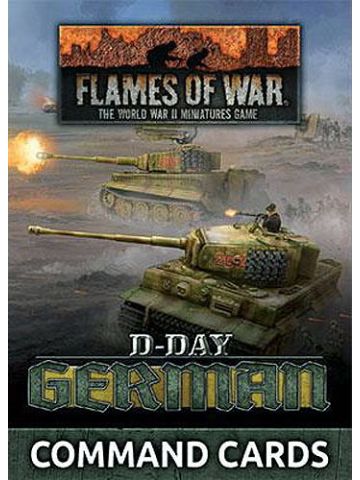 Flames of War FW263C D-Day: German Command Cards