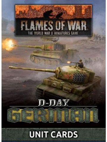 Flames of War FW263U D-Day: Germans Unit Cards