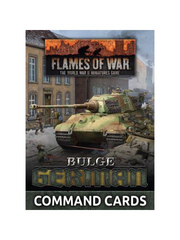 Flames of War FW271C Bulge: German Command Cards