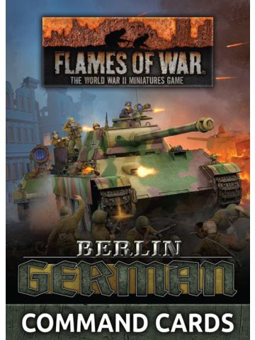 Flames of War FW273C Berlin: German Command Cards (52)