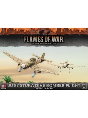 Flames of War GBX103 Ju87 Stuka Dive Bombers (2 Aircraft) Gaming Miniatures