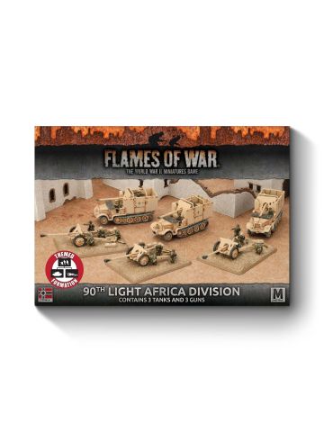 Flames of War GBX104 Mid War 90th Light Africa Division Gaming Miniatures