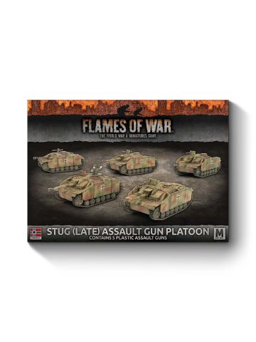 Flames of War GBX123 Mid War StuG (Late) Assault Platoon (5) Gaming Miniatures