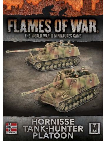 Flames of War GBX130 Hornisse Tank Hunter Platoon (2 Tanks) Gaming Miniatures