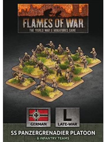 Flames of War GBX141 SS Panzergrenadier Platoon Gaming Miniatures